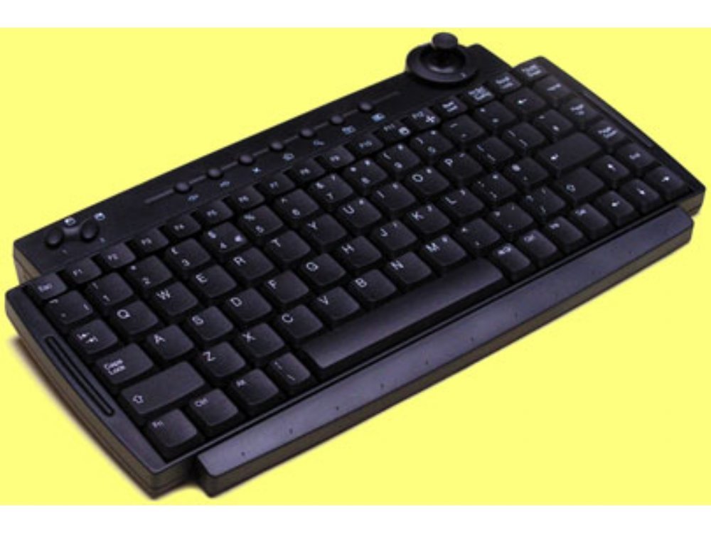 KBC-1525WJ - Mini keyboard, RF wireless, with built in joystick mouse