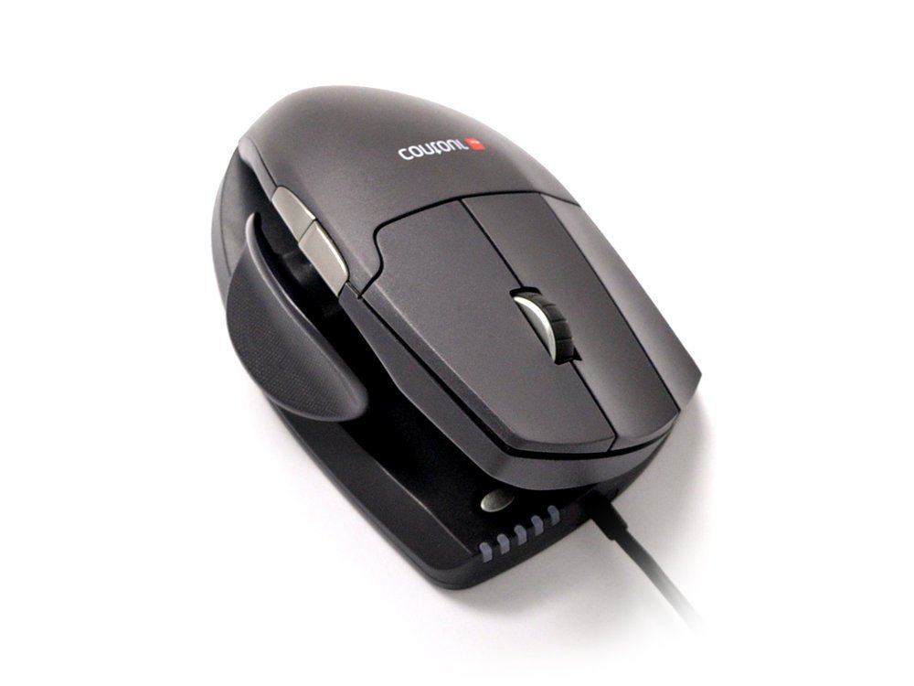 KBC-UM011L - Contour Unimouse Wired Ergonomic Left Handed Mouse
