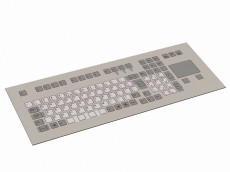 Tipro Standard LayoutPanel Mount Keyboard with Touchpad PS/2