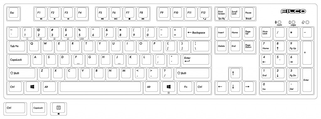 Filco Convertible 2 USB / Bluetooth keyboard announced – The Keyboard ...