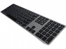 Matias Wireless Aluminum Backlit Keyboards Space Gray