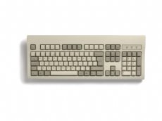 Beige USB keyboard, incorporating a PS/2 mouse port
