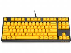 Filco Majestouch-2, Tenkeyless, MX Brown Tactile, USA, Yellow Key Keyboard