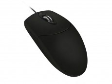 IP68 Washable Scroll Wheel Mouse Black