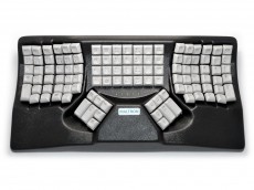 Maltron, Original, Ergonomic Two-Handed Keyboard Black USB