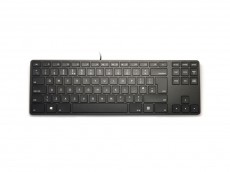 UK Matias Wired Aluminum Tenkeyless Keyboard for PC Black