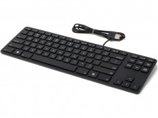 USA Matias Wired Aluminum Tenkeyless Keyboard for PC Black