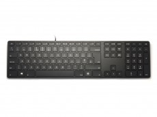 UK Matias Wired RGB Backlit Aluminum Keyboard for PC Black