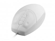 Medical Sealed IP-68 Silicone Mouse White