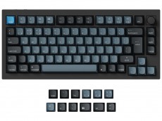 Keychron Q1 Pro QMK Bluetooth RGB Aluminium Mac/PC Carbon Black Custom Knob Keyboards