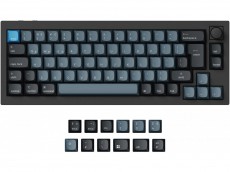 Keychron Q2 Pro QMK Bluetooth RGB Aluminium Mac/PC Carbon Black Keyboards with Knob