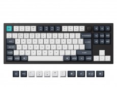 UK Keychron Q3 Max QMK 2.4G BT RGB Hard Tactile Aluminium Mac/PC Carbon Black Keyboard with Knob
