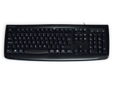 Full-size Black USB Standard UK Keyboard