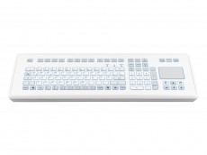 Industrial TKS Desktop Keyboard with Integrated Touchpad