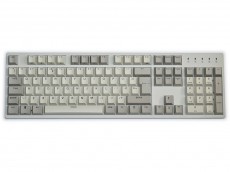 UK Durgod Taurus 310 Cream White Programmable MX Blue Keyboard