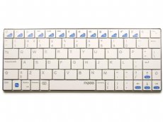 Ultra Slim White Bluetooth iPad Keyboard