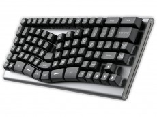 USA X-Bows Knight Ergonomic Tactile Mechanical Keyboard