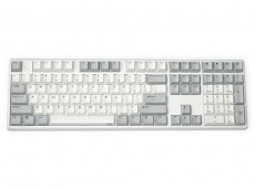 X108 Capacitive 35gf Programmable Keyboard White